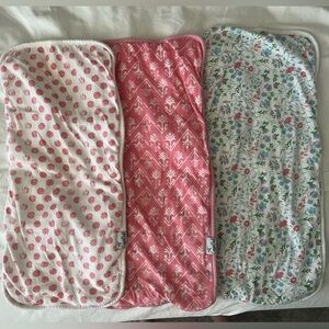 Copper Pearl Burp Cloths